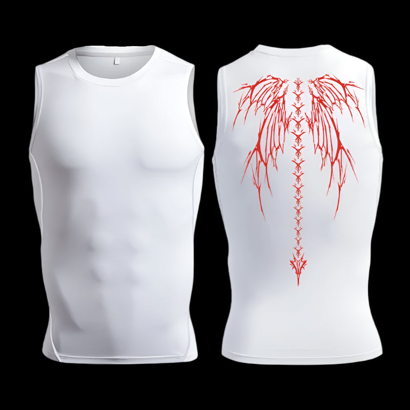Skeleton Compression Tank Top