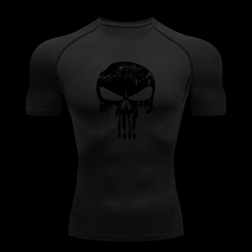 Skull Compression Shirt