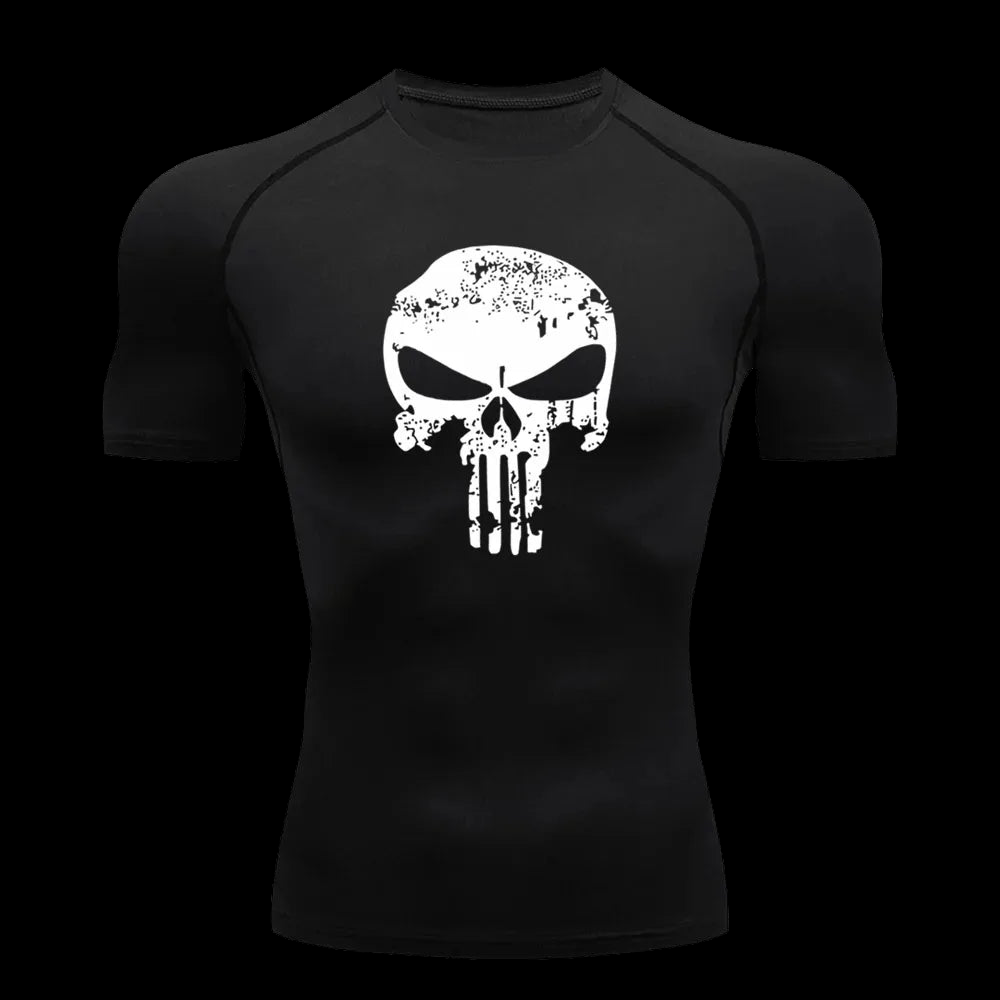 Skull Compression Shirt