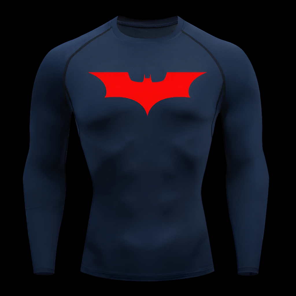Bat Compression Shirt Long Sleeve