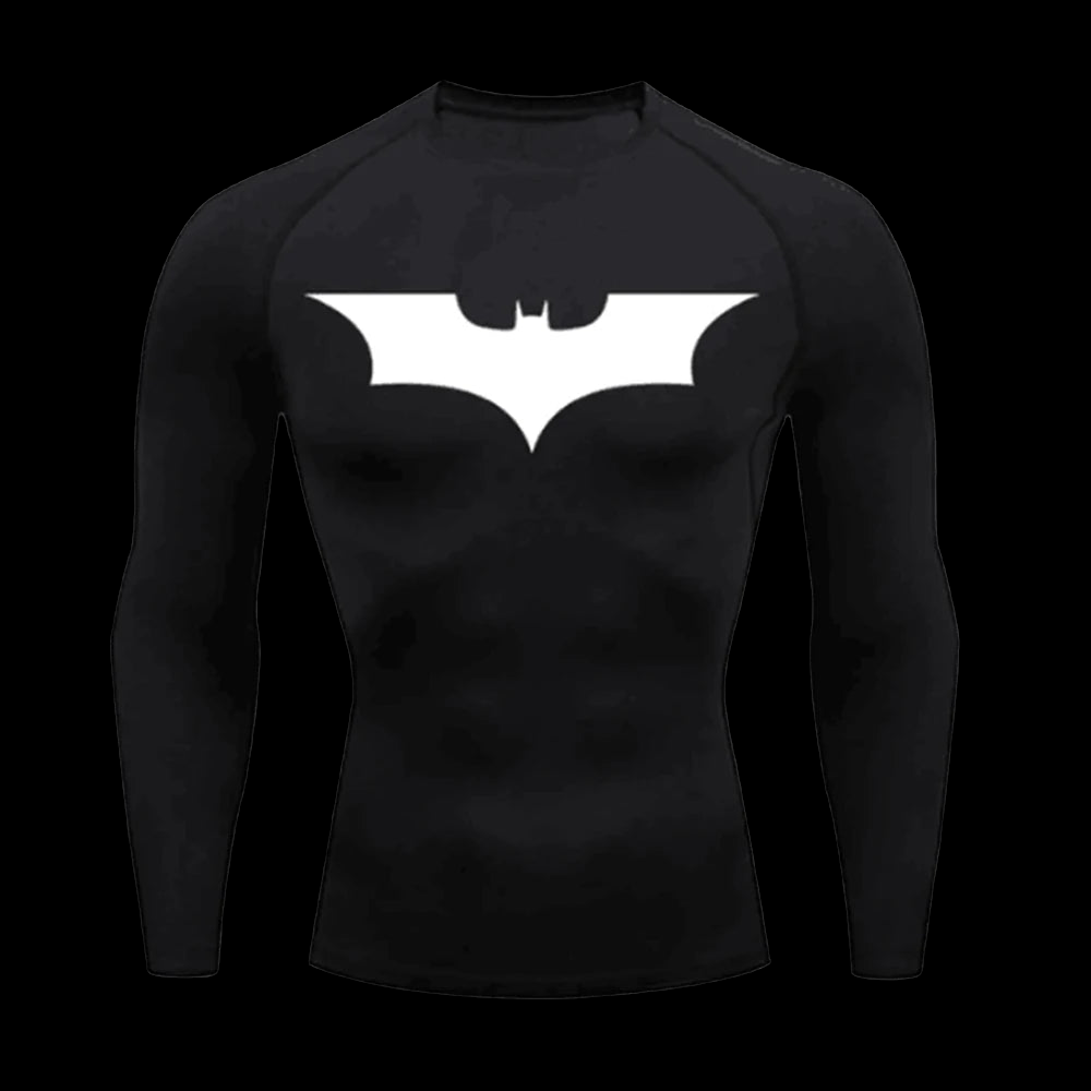 Bat Compression Shirt Long Sleeve