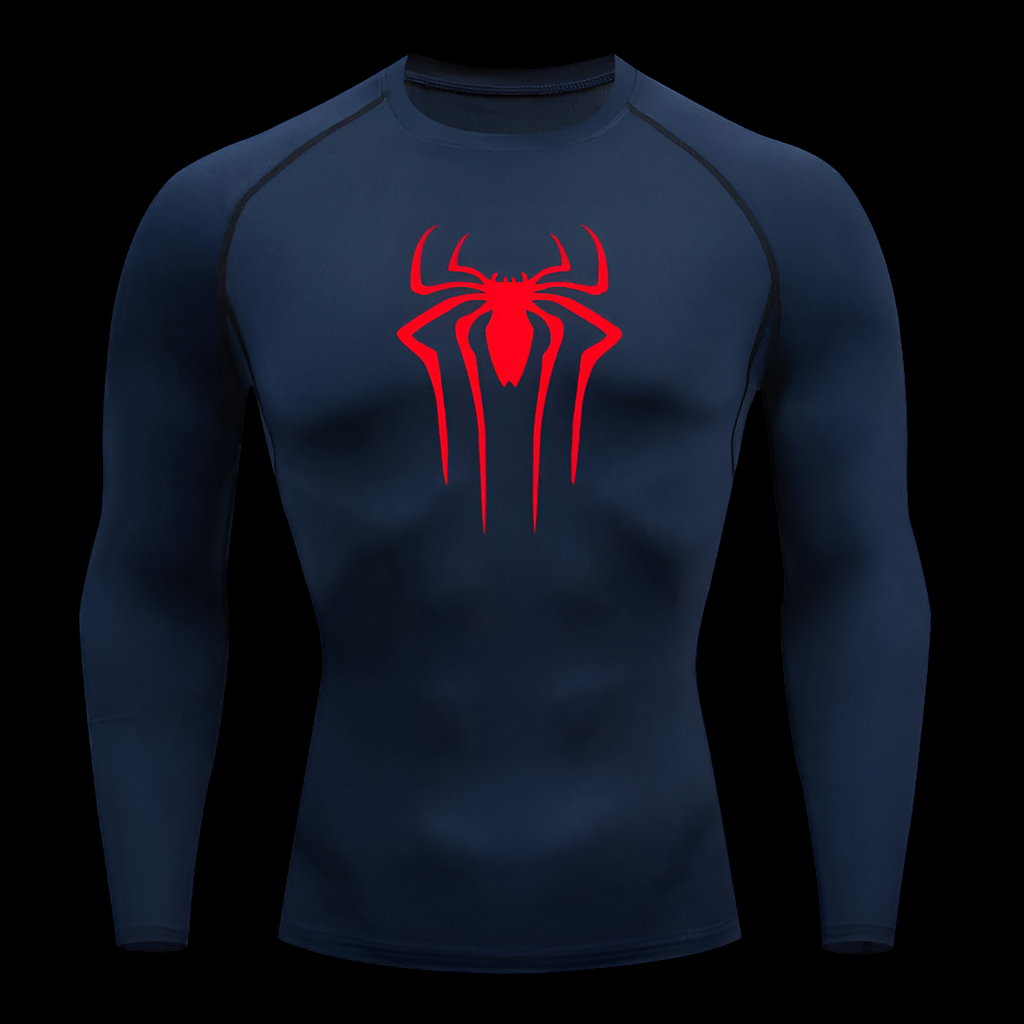 Spider Compression Shirt Long Sleeve