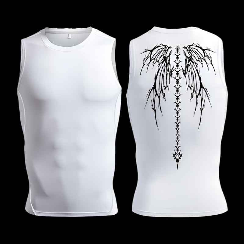 Skeleton Compression Tank Top