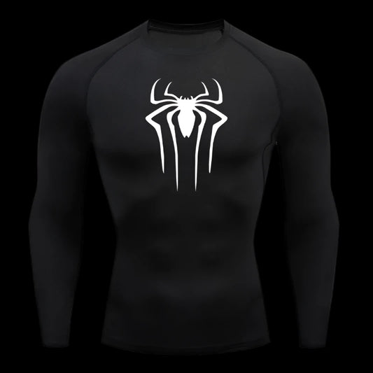 Spider Compression Shirt Long Sleeve