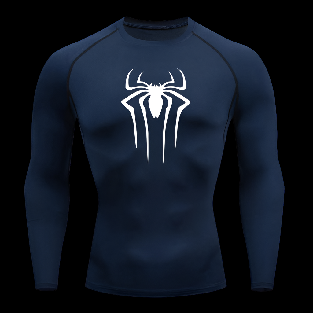 Spider Compression Shirt Long Sleeve