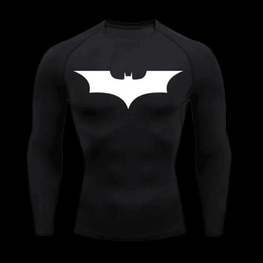 Bat Compression Shirt Long Sleeve