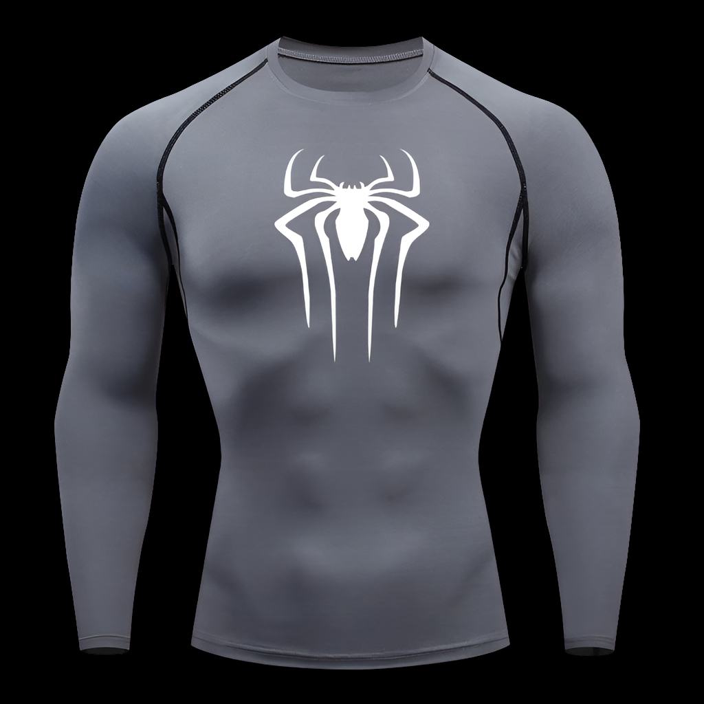 Spider Compression Shirt Long Sleeve