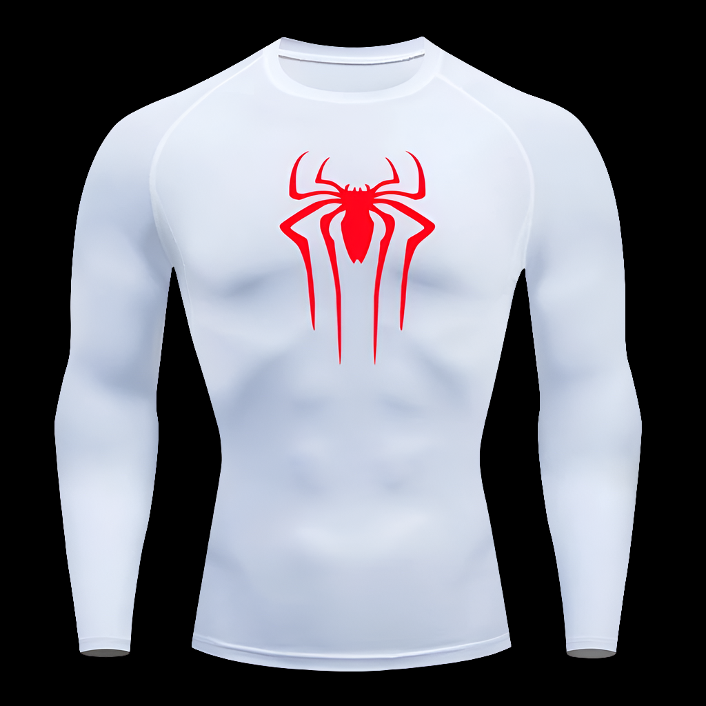Spider Compression Shirt Long Sleeve